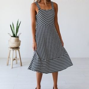 Luca + Grae Double Date Stripped Dress